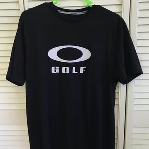Black Oakley t-shirt (never worn) GOLF